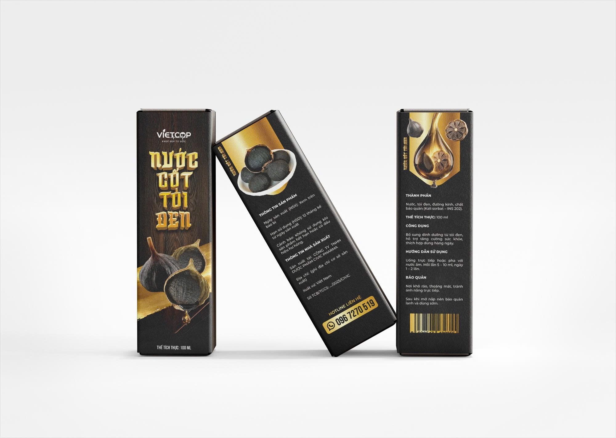 Nước cốt tỏi đen