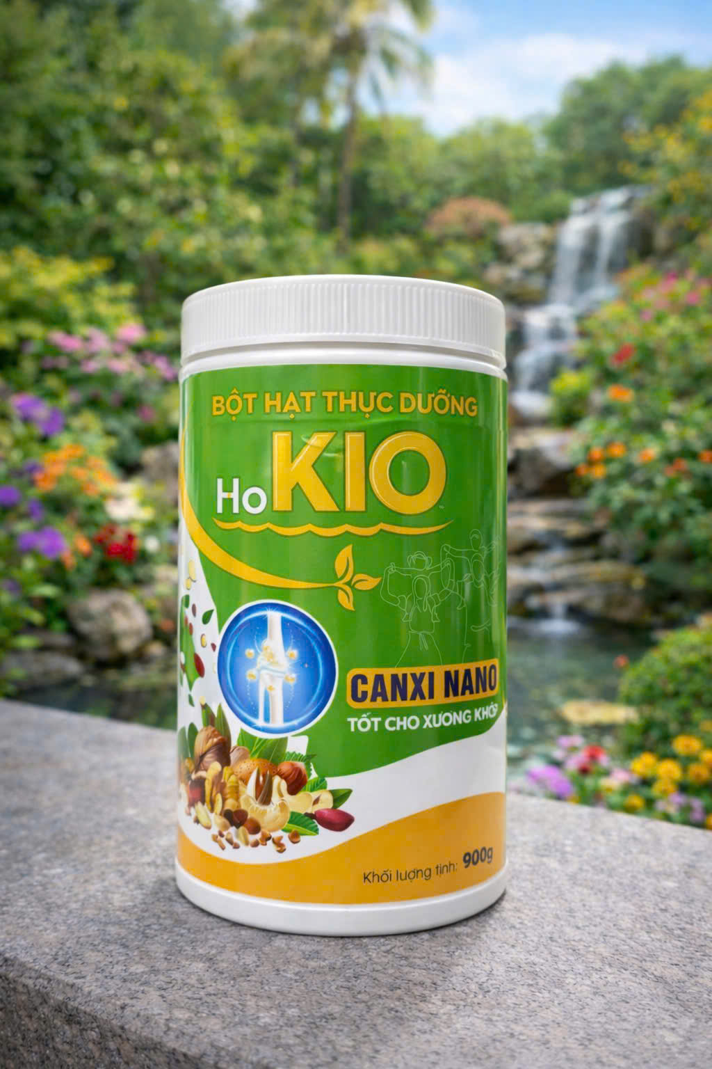 Bột hạt Thực dưỡng HOKIO - 900g