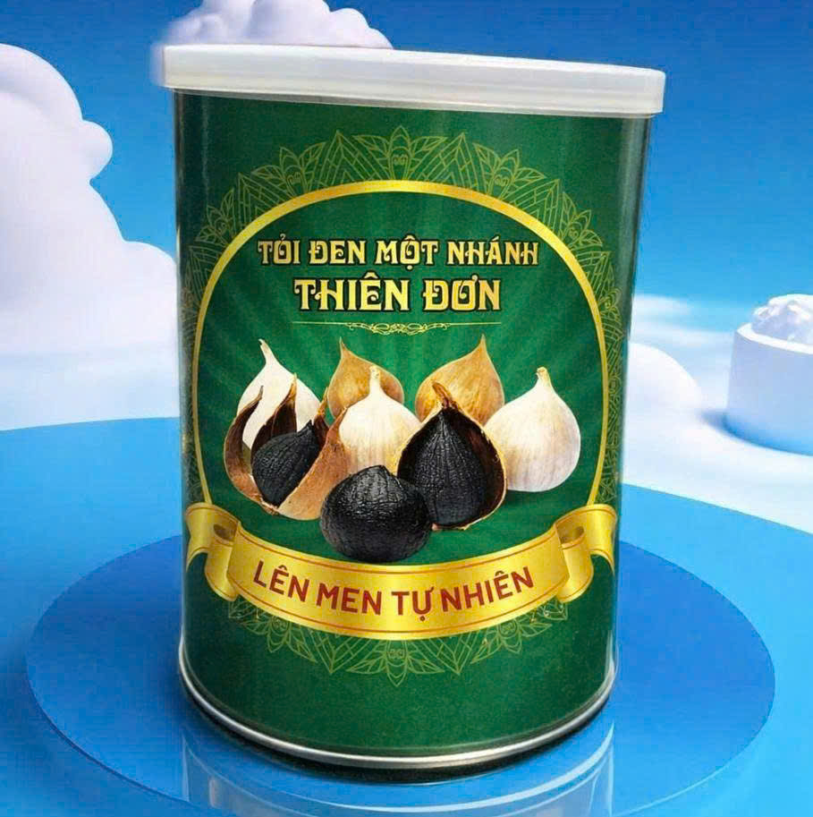 Tỏi đen một nhánh Thiên đơn