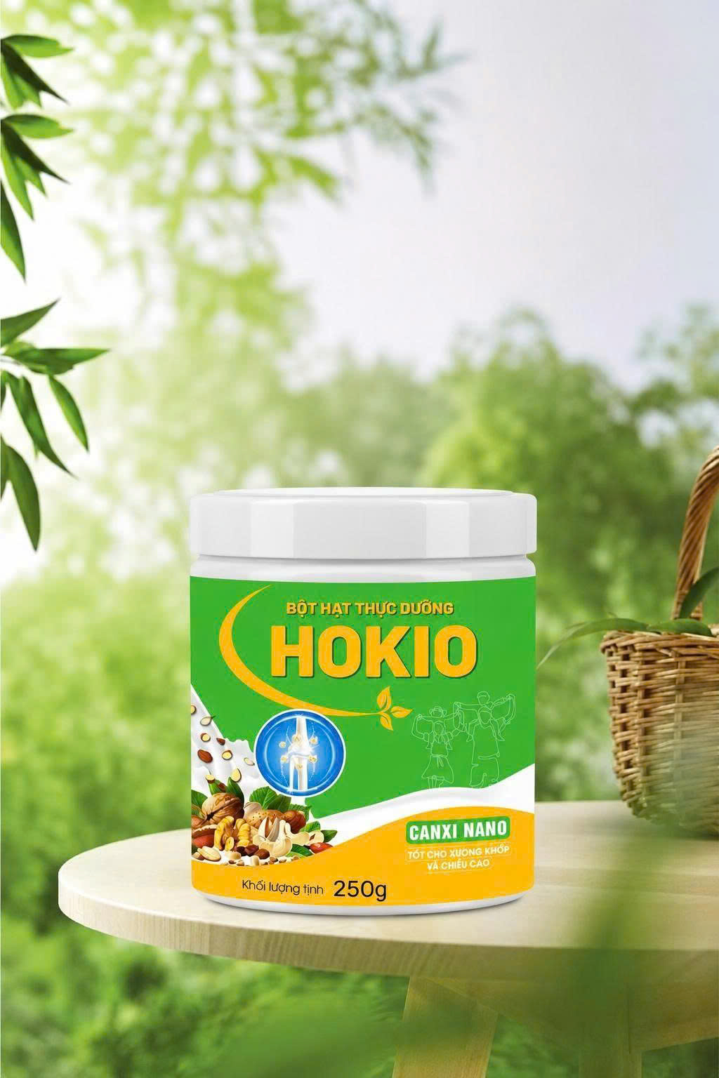 Bột hạt Thực dưỡng HOKIO - 250g